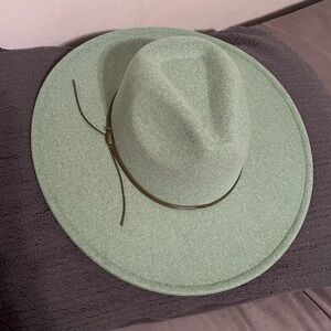 Green hat